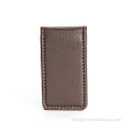Simple magnetic leather money clip hold money secure